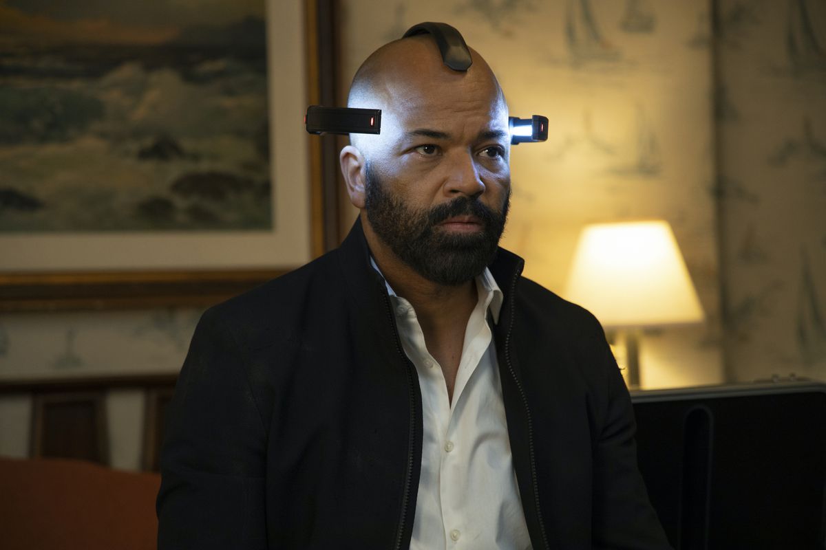 Jeffrey Wright as Bernard in Westworld season 3.