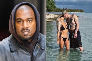 Kanye posts about 'disrespect' after ex Kim shares new steamy pics with Pete