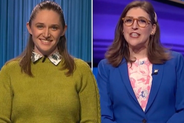 Jeopardy! player reveals she MADE on-screen sweater & 'knit backstage'