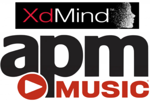 XdMind, APM Music logos