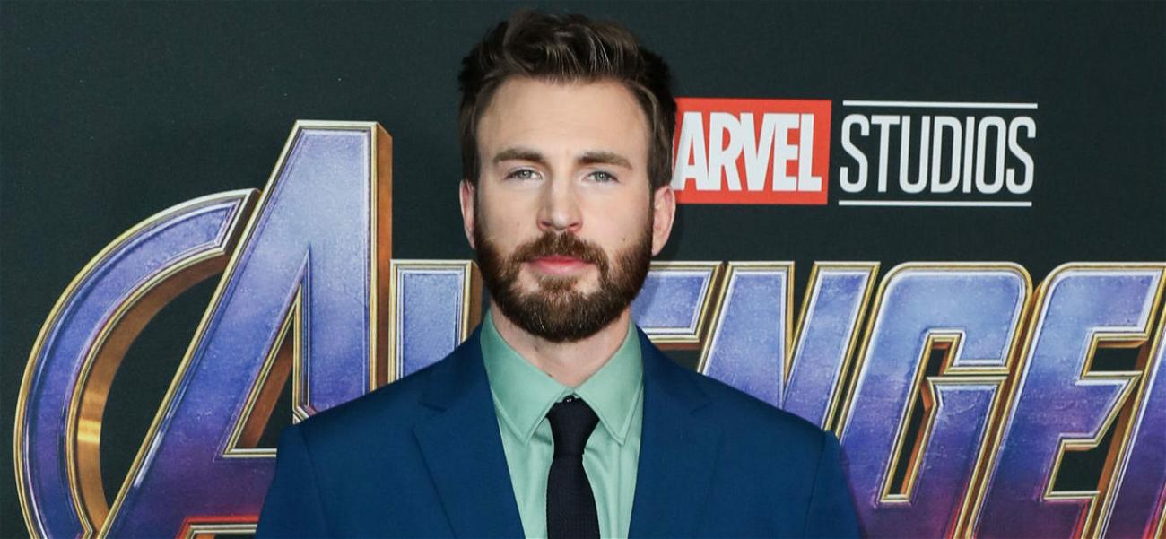 Chris Evans wearing Salvatore Ferragamo arrives at the World Premiere Of Walt Disney Studios Motion Pictures and Marvel Studios' 'Avengers: Endgame'