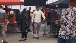 Jack Harlow Hits 'White Men Can't Jump' Set In Venice