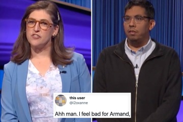 Jeopardy! fans shocked as Mayim 'cuts off' correct player 'immediately'