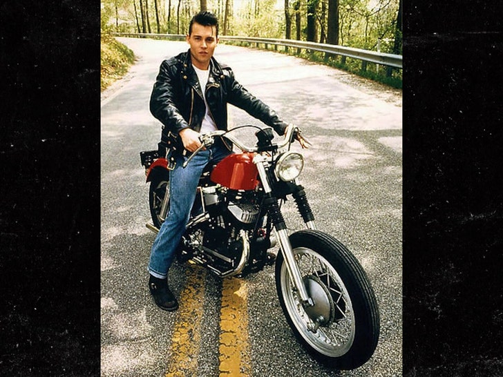 Johnny Depp 'Cry-Baby' Motorcycle Up for Auction