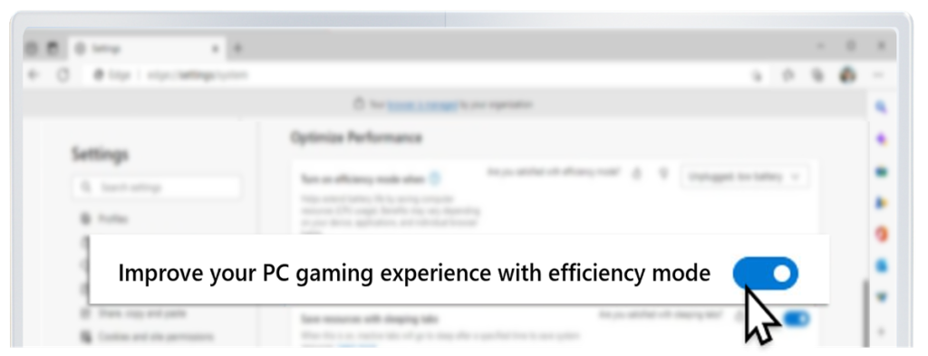 Microsoft Edge gets new Xbox and PC gaming performance features