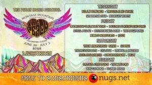 Peach Fest Stream - Watch Live For Free With nugs.net Subscription