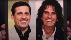 Steve Carell Recalls Waiting on His Doppelgänger Alice Cooper: Watch