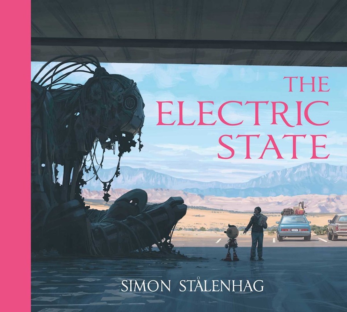 The Cover of Simon Stålenhag's illustrated novel The Electric State