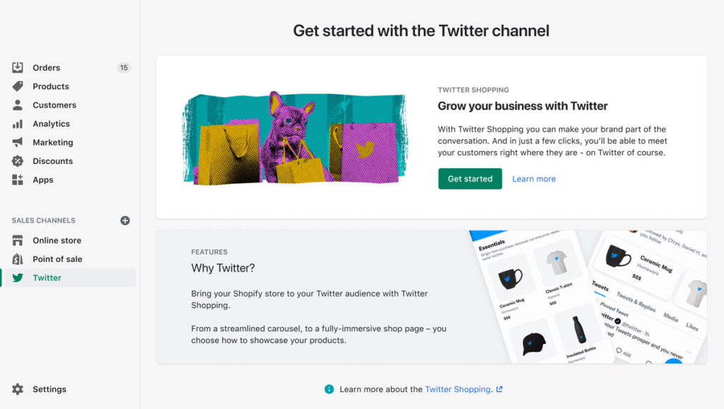 Twitter’s new Shopify link keeps store profile pages up to date on what’s in stock