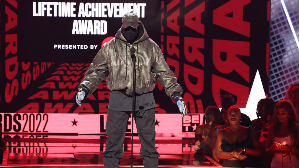 Watch Kanye West Pay Tribute to Diddy at 2022 BET Awards