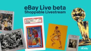 eBay Live is the online auction site’s new livestream sales platform