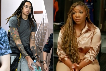 Brittney Griner's wife calls out US over WNBA star's detainment in Russia