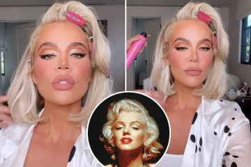Kardashian fans think Khloe looks like Marilyn Monroe in new video