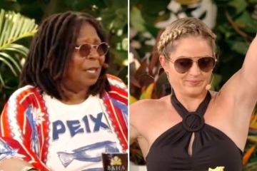 The View host Whoopi shades co-hosts in awkward moment with Sara on live show