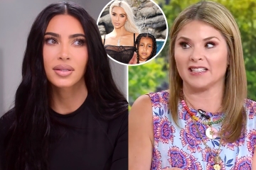 Kim Kardashian hits back after Today's Jenna ripped North's party