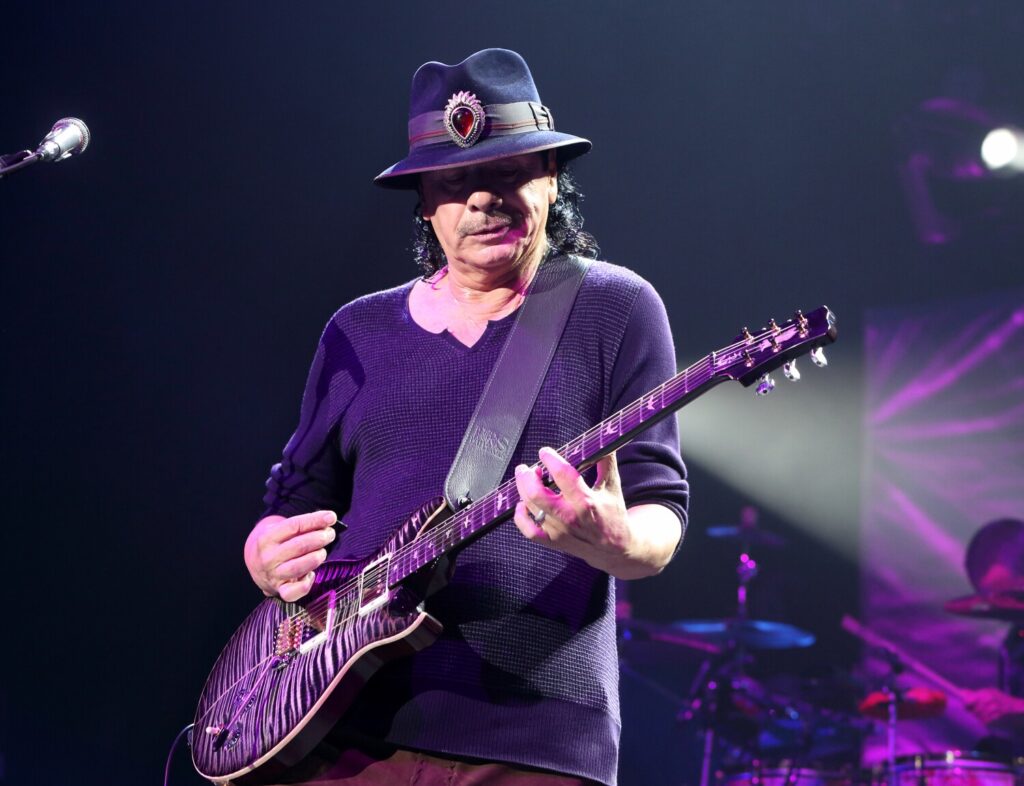 Carlos Santana is 'taking it easy' after collapsing onstage