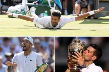 Djokovic wins 7th Wimbledon after F-bomb dropping Kyrgios goes into meltdown