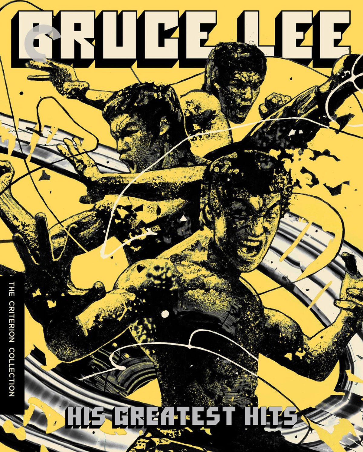 Cover art for the Criterion Collection box set of Bruce Lee: His Greatest Hits.