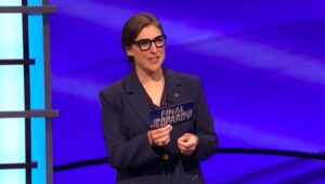 Mayim Bialik is hosting Jeopardy! this week