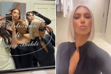 Kim Kardashian shows off dramatic hair makeover in new video