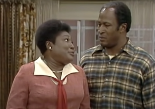 Esther Rolle and John Amos on 