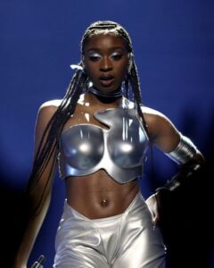Normani performing at the 2021 MTV Video Music awards.