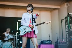 The Regrettes at Lollapalooza 2022 photos gallery friday day two