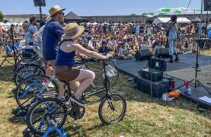 Attendees Pedal for Power In First Bike-Driven Music Festival Stage Setup - EDM.com