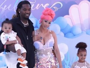 Cardi B Celebrates Daughter Kulture's Birthday with Mermaid Party