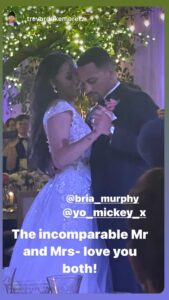Bria Murphy weds Michael Xavier