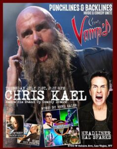 FIVE FINGER DEATH PUNCH Bassist CHRIS KAEL To Make His Stand-Up Comedy Debut Tonight