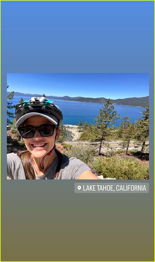 Jennifer Garner in Lake Tahoe