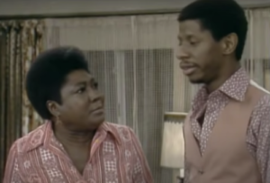 Esther Rolle and Jimmie Walker on