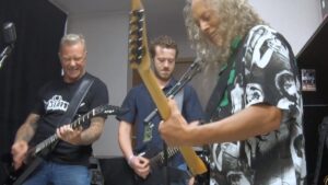 Metallica and Stranger Things' Joseph Quinn Jam at Lollapalooza