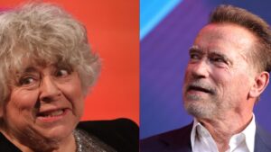 Miriam Margolyes Claims Arnold Schwarzenegger Farted in Her Face in 1999