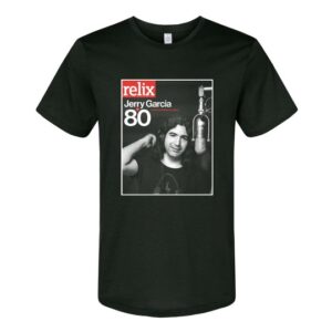 Relix Honors Jerry Garcia's 80th with July/August Issue and Accompanying Limited Edition T-Shirt