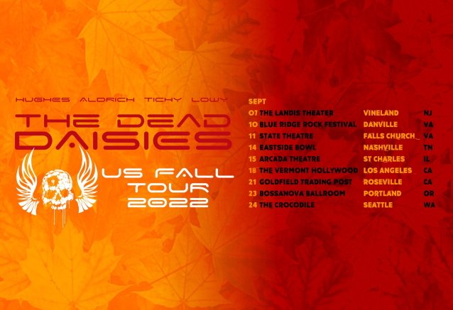 THE DEAD DAISIES Announce Summer/Fall 2022 U.S. Tour, Share New Single 'Shine On'