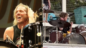 Taylor Hawkins' Son Plays Drums for Cover of "My Hero"