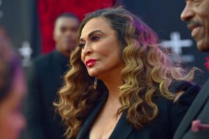 ATLANTA, GA - OCTOBER 05: Tina Knowles attends Tyler Perry Studios Grand Opening Gala - Arrivals at Tyler Perry Studios on October 5, 2019 in Atlanta, Georgia.(Photo by Prince Williams/Wireimage)