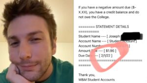 University keeps emailing student for $1.96 unpaid bill in viral TikTok video