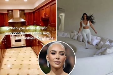 Inside Kim's old LA condo with 'dated' kitchen years before $60M mansion
