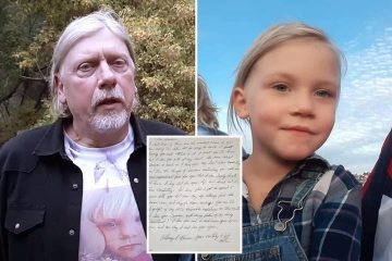 Summer Wells' father releases letter revealing his worst fears