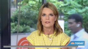 Today's Savannah Guthrie told fans she's keeping it real