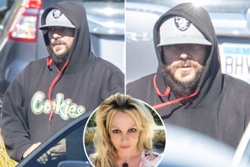 Britney's ex-husband Kevin, 43, looks UNRECOGNIZABLE with big beard