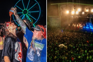 Gathering of the Juggalos makes wild record as fest ends in Faygo moshpit