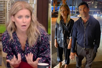 Kelly Ripa slammed for 'wearing pajamas' on date with Mark Consuelos