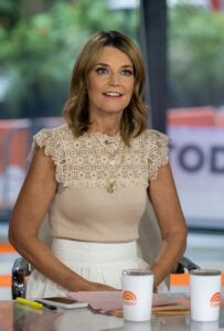 Savannah Guthrie has continued to share posts about her time presenting this week