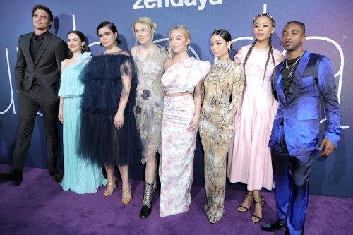 The cast of "Euphoria" at the show's premiere in 2019