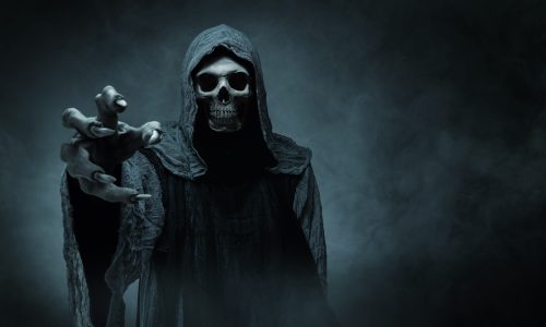 grim reaper - spooky halloween quotes