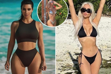 See Kim Kardashian's shrinking frame after her weight loss leaves fans concerned